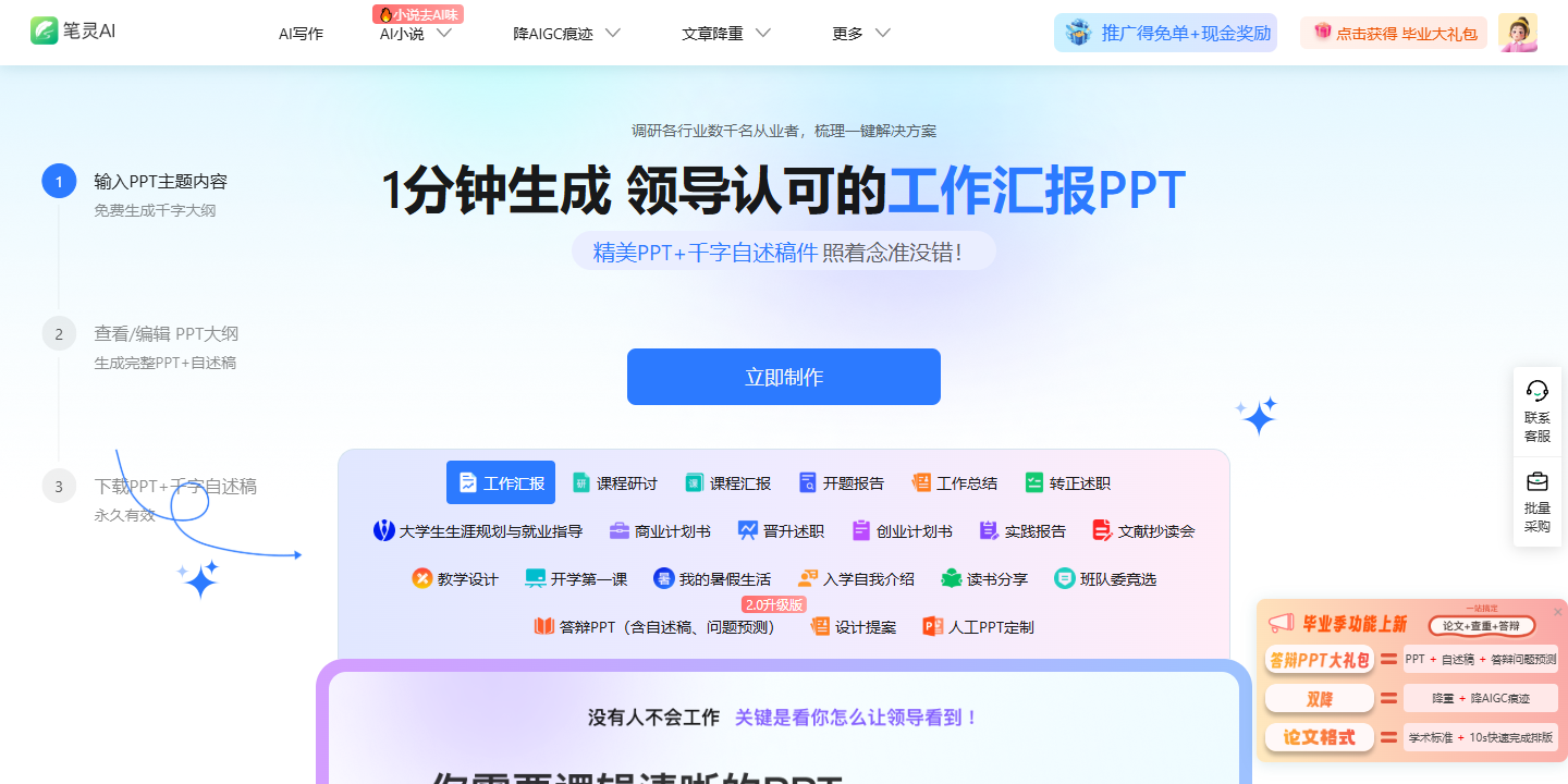 笔灵AIPPT 展示图片 1