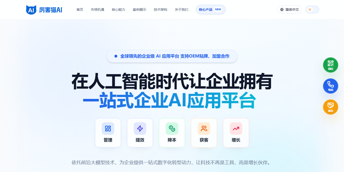 厉害猫AI 展示图片 1