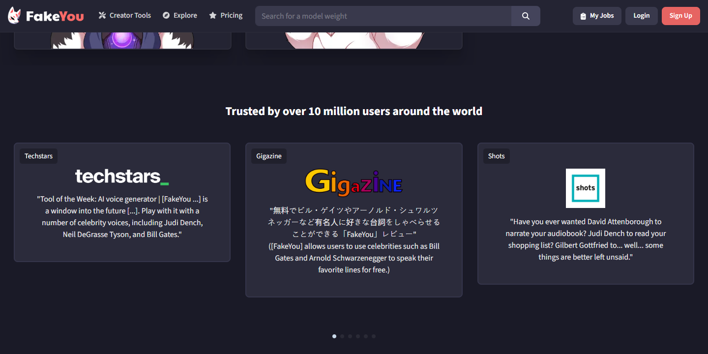 FakeYou 展示图片 1