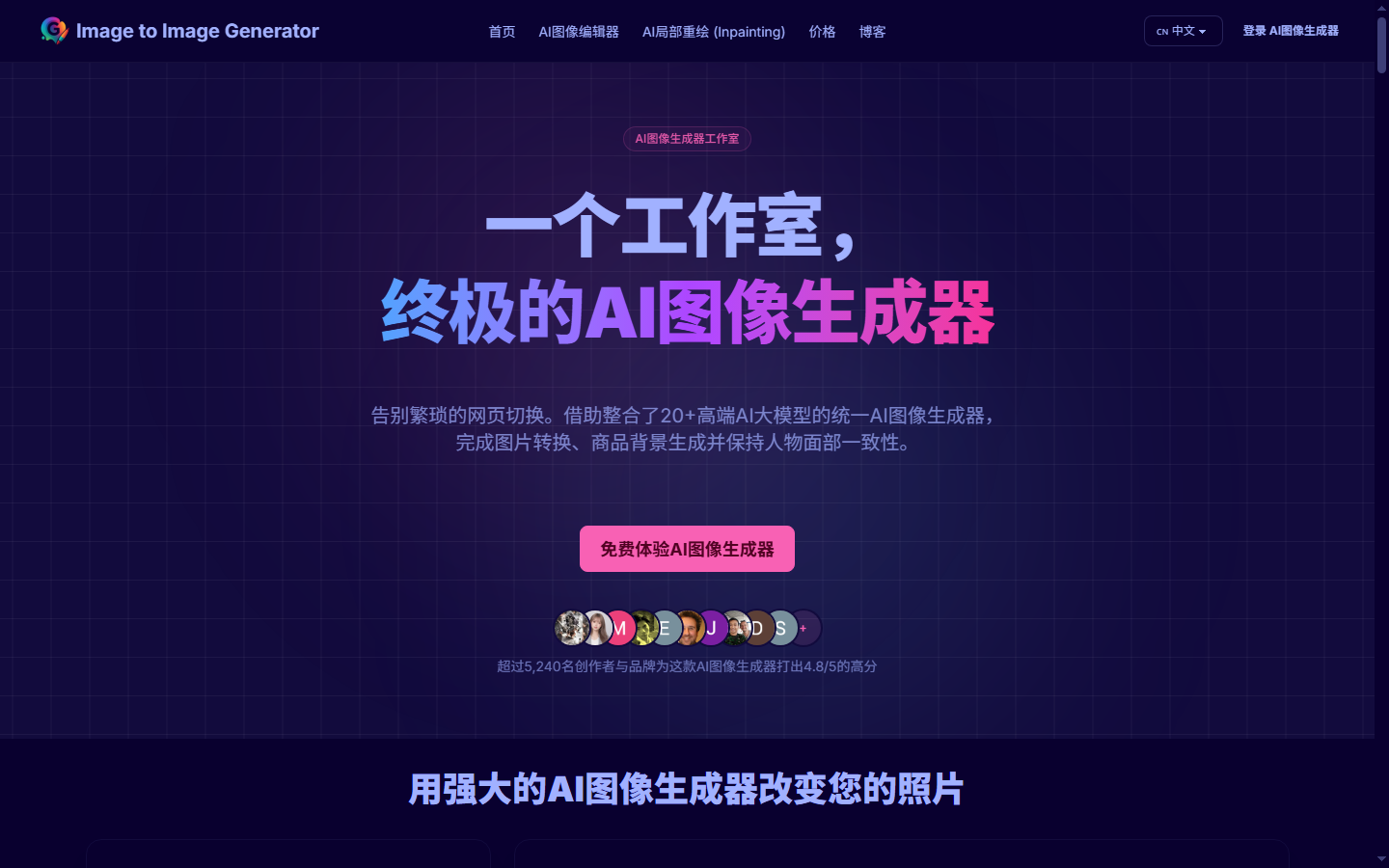 Image to Image Generator 展示图片 1