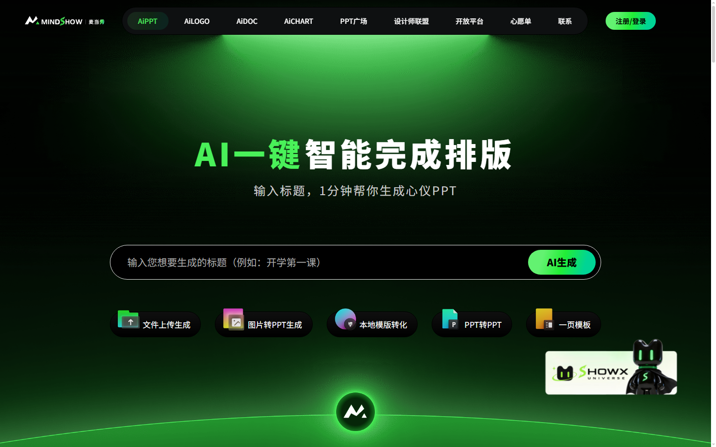 麦当秀 MindShow 展示图片 1