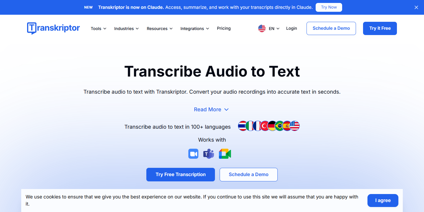 Transkriptor 展示图片 1