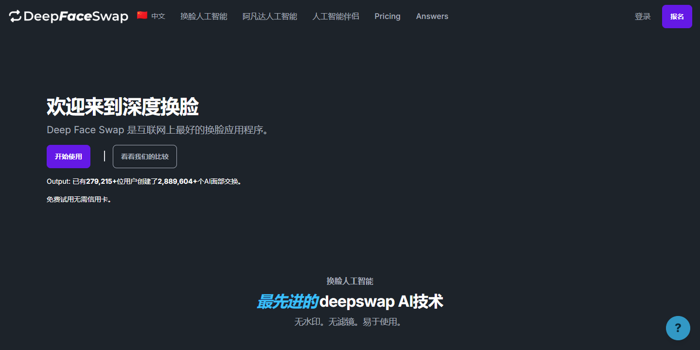 Deep Face Swap 展示图片 1